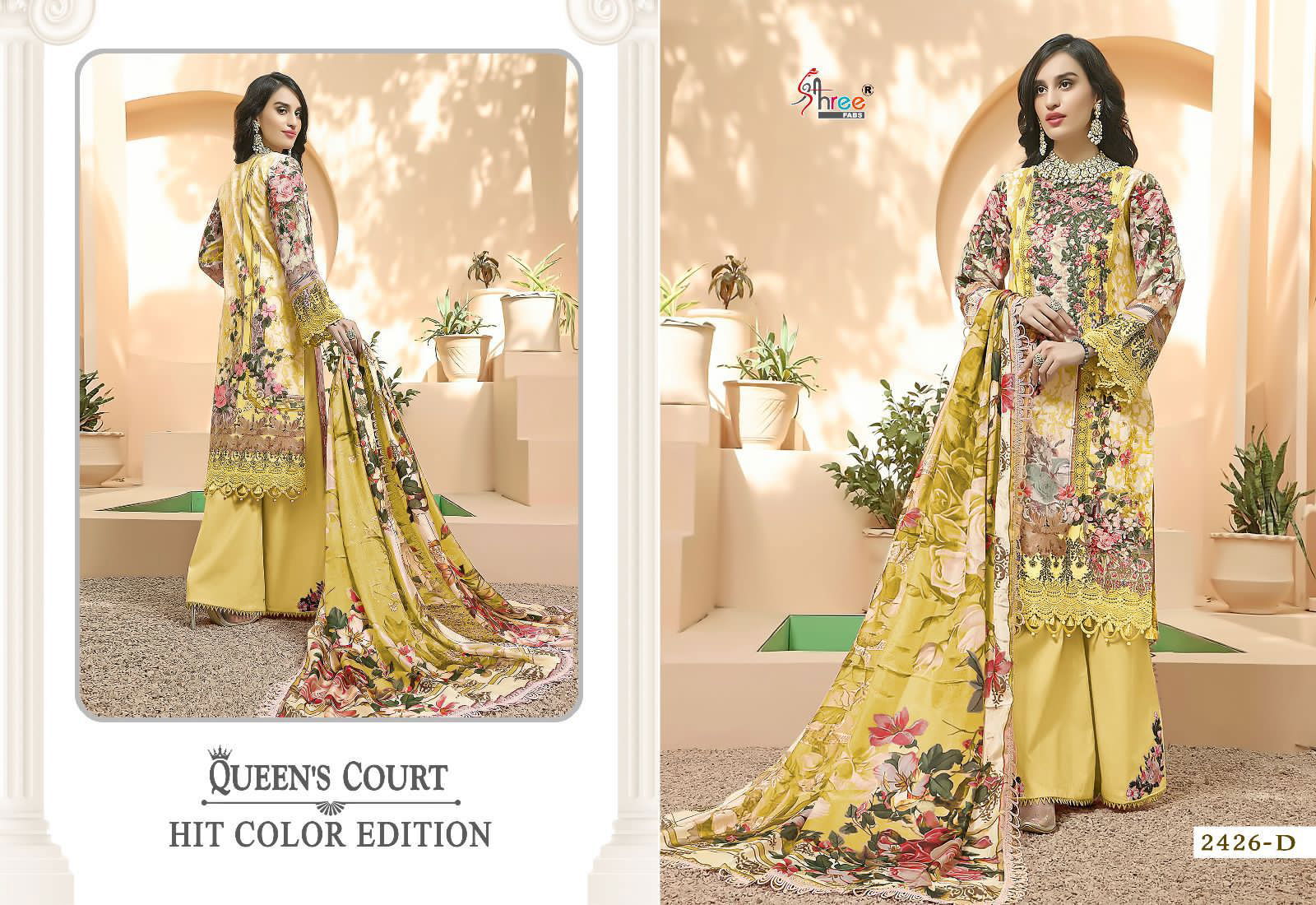 Shree Queens Court Hit Color Edition Pakistani Suit Catalog